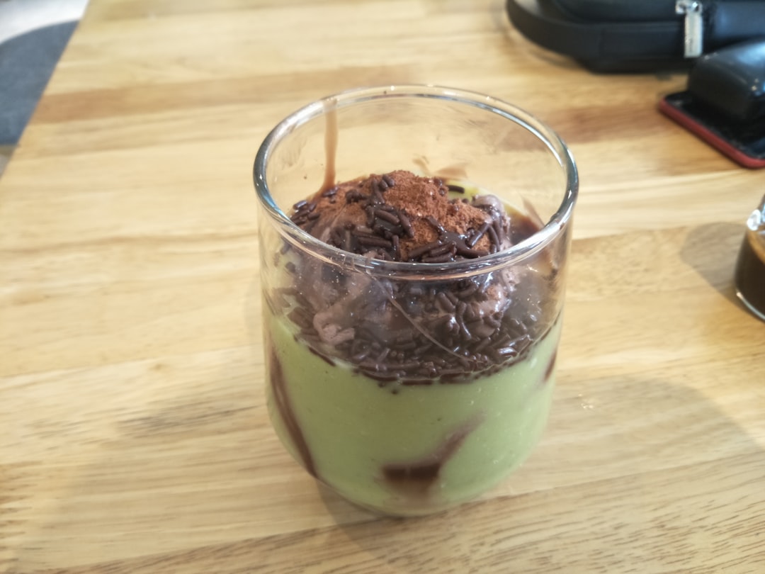Photo Spinach smoothie