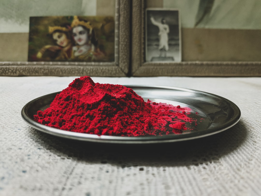 Photo Spirulina powder